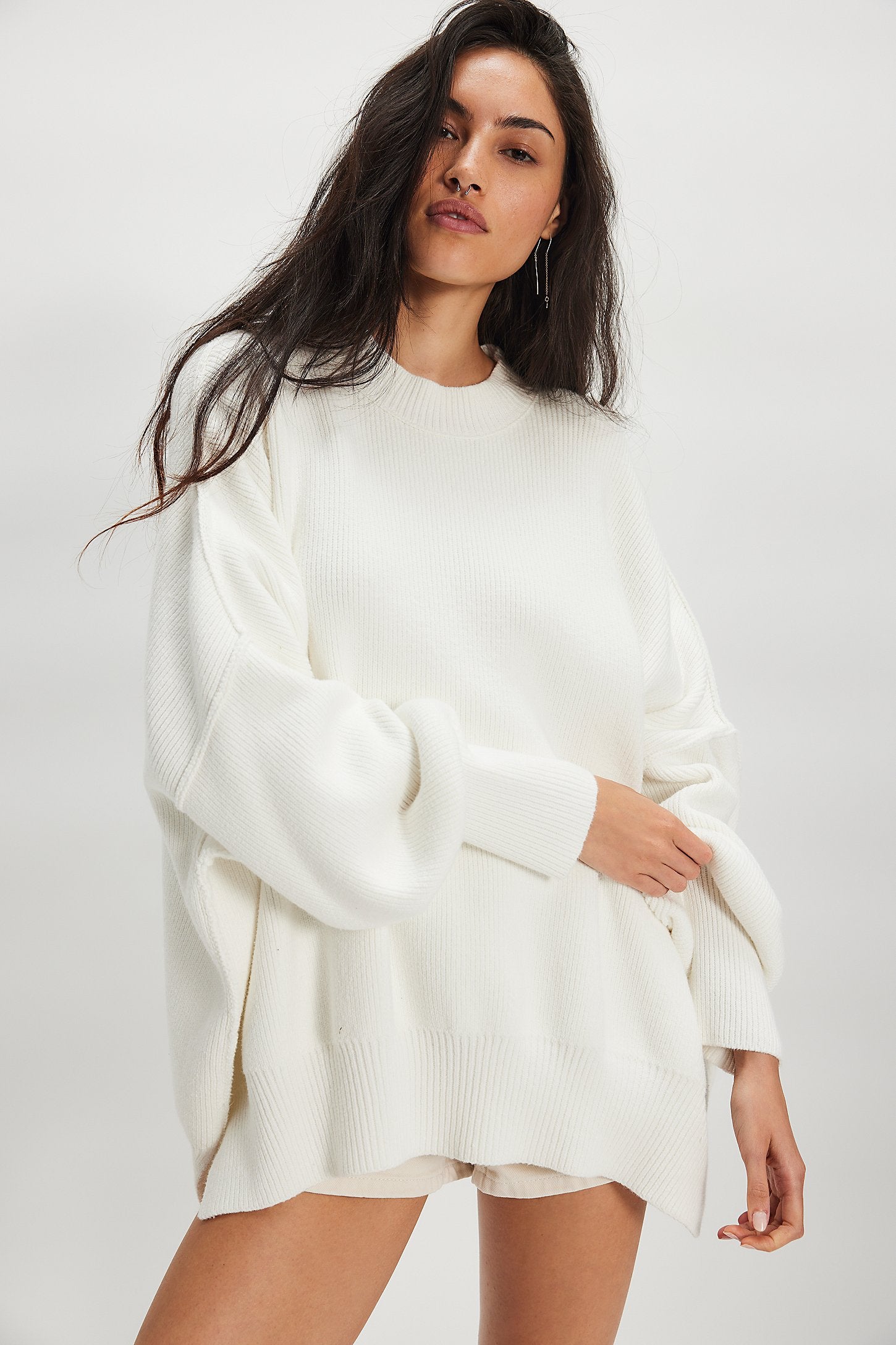 Free People Easy Street Tunic Sweater (M)