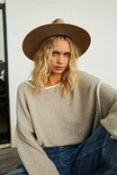 Free People Slouchy Knit Sweater (L)