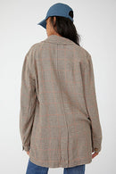 Free People Houndstooth Blazer (XS)