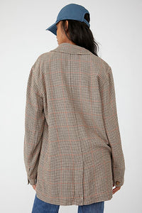 Free People Houndstooth Blazer (XS)