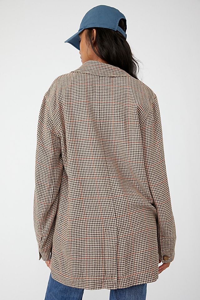 Free People Houndstooth Blazer (XS)