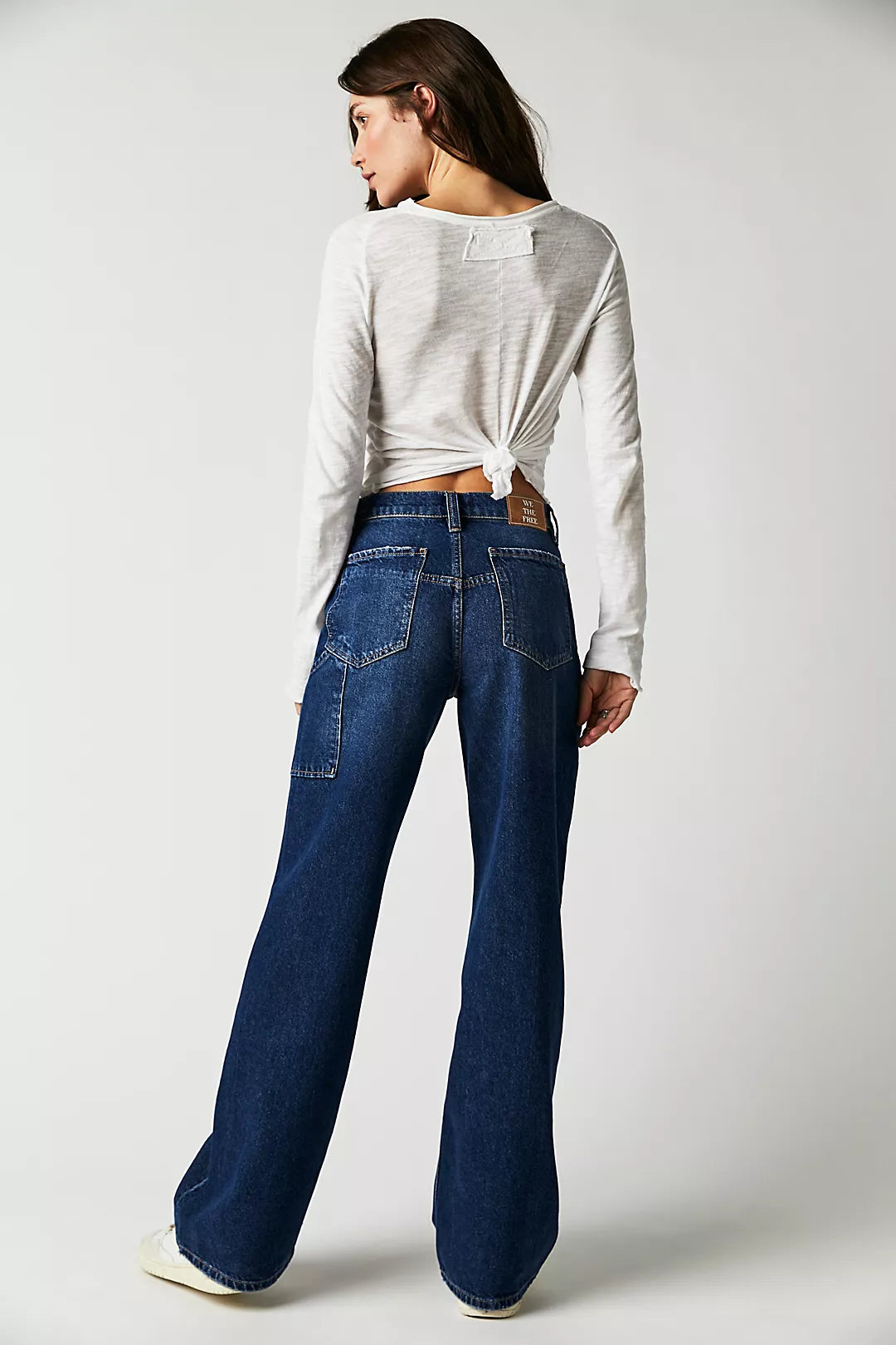 Free People Baggy Wide Leg Jeans (28)