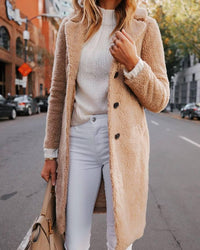 Abercrombie Long Sherpa Peacoat (XL)