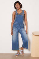 Evereve Wide Leg Denim Overalls (25)