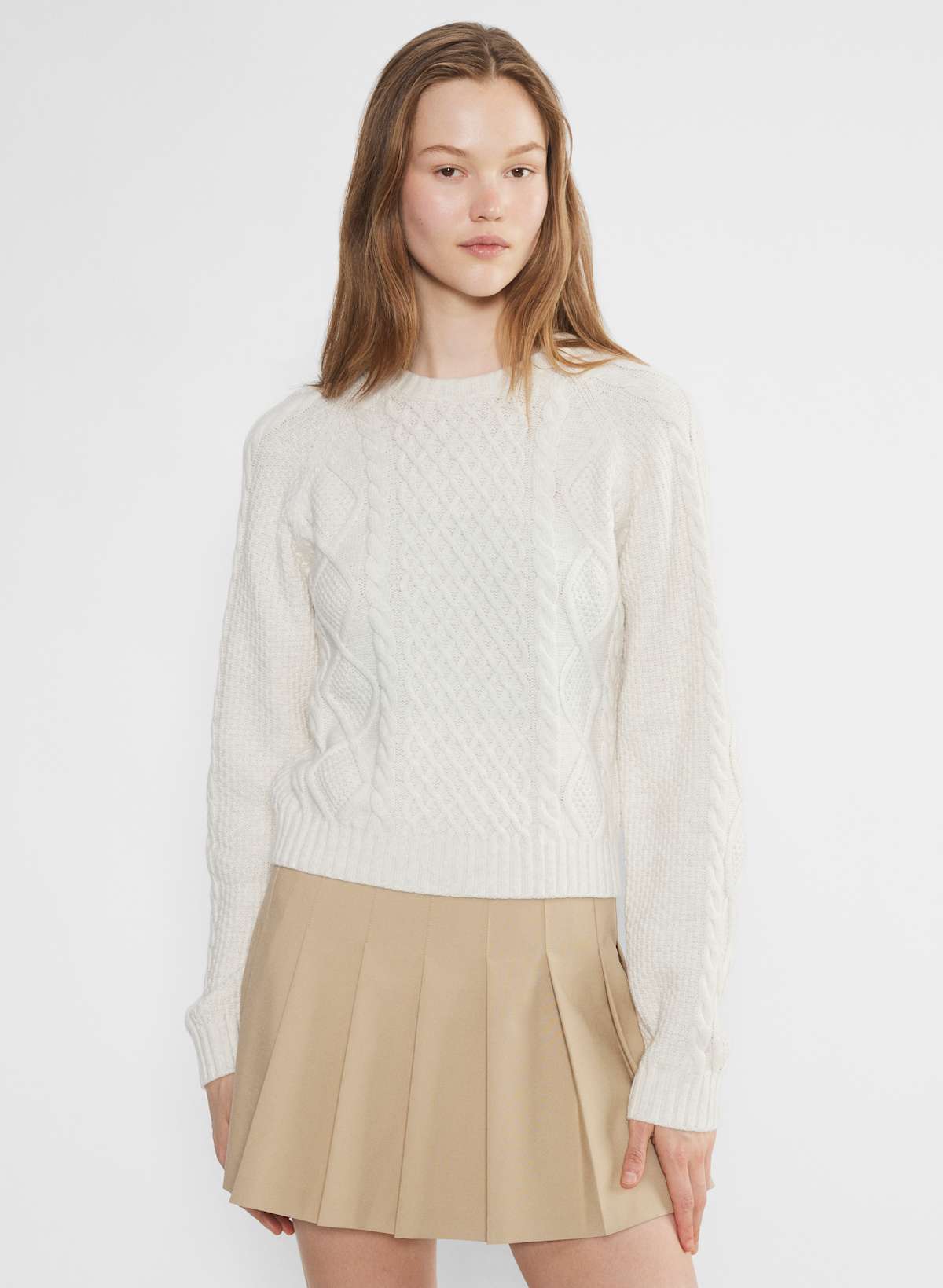 NEW Sunday Best Cable Knit Sweater (S)