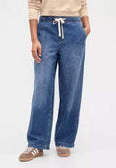 Gap Wide Leg Drawstring Jeans (L)