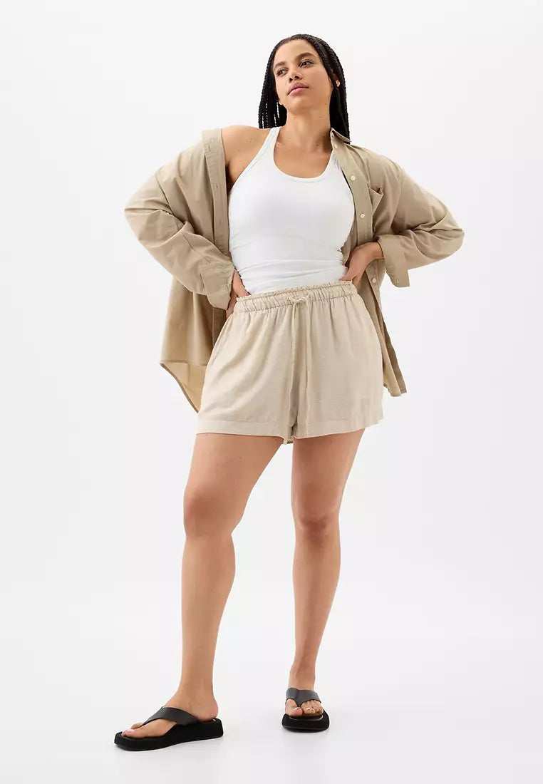 Gap Linen Blend Easy Shorts (XL)