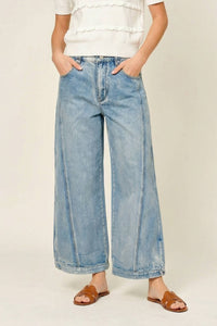 NEW Relaxed Wide Leg Jeans (S)
