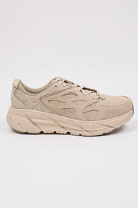 Hoka Clifton Suede Chunky Sneakers (10.5)