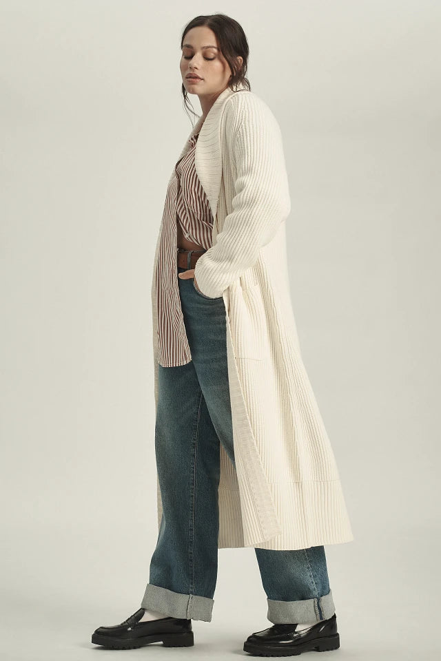 Anthropologie Longline Coatigan Sweater (3X)