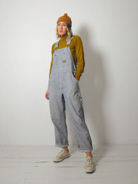 Vintage Oshkosh Striped Overalls (M)