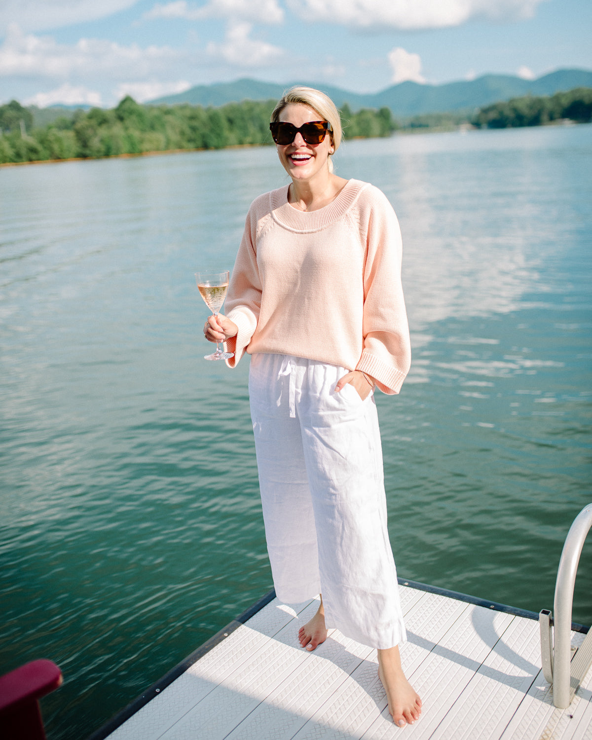 J.Crew Linen Wide Leg Pants (S)
