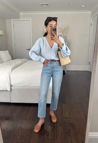Levi's Light Wash Wedgie Straight Jeans (26)