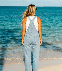 Levi's Light Wash Denim Overalls (XS)