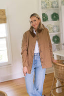 Brown Canvas Barn Jacket (L)