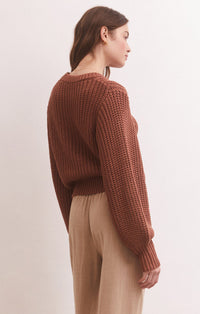 Z Supply Chunky Rust Sweater (XS)