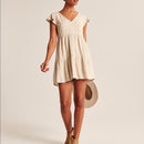 Abercrombie Oat Tunic Dress (XS)