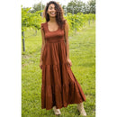 Natural Life Rust Maxi Dress (L)