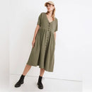 Madewell Gauze Midi Dress (M)