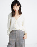 Madewell Cream Button Up Top (XS)