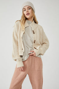 Free People Chunky Textured Cardigan (S)