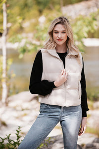 Mittoshop Cord Zip Up Vest (S)