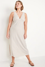 Load image into Gallery viewer, Gingham Linen Blend Midi Dress (3X)
