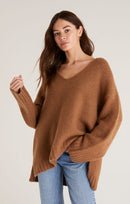 Z Supply Brown Oversized Sweater (L)