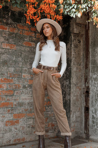 Petal + Pup Brown Cord Pants (10)