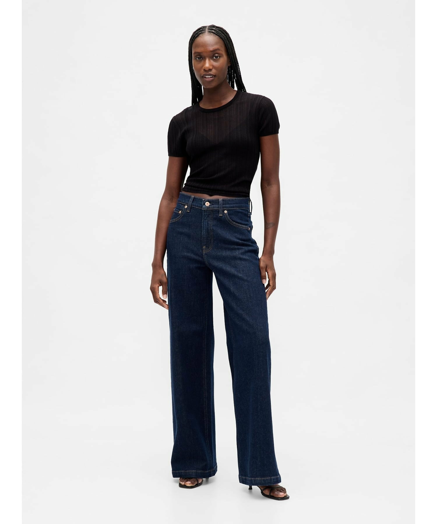 Gap Wide Leg Stride Jeans (29/8 tall)