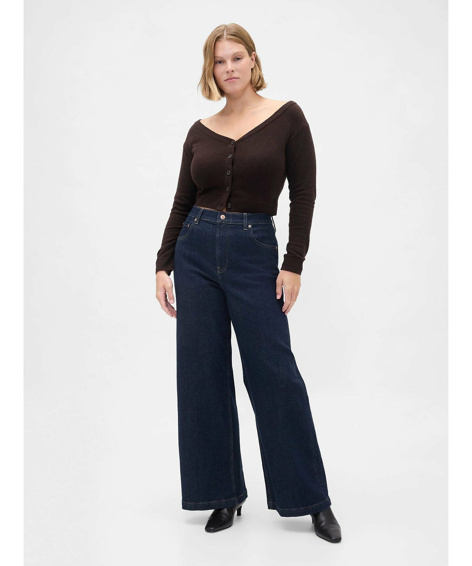 Gap Wide Leg Stride Jeans (29/8 tall)