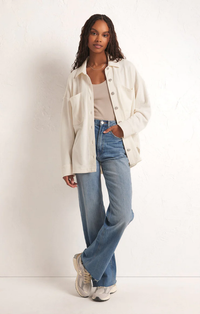 Z Supply Cotton Shirt Jacket (S)