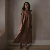 The Simple Folk Linen Maxi Dress (S/M)