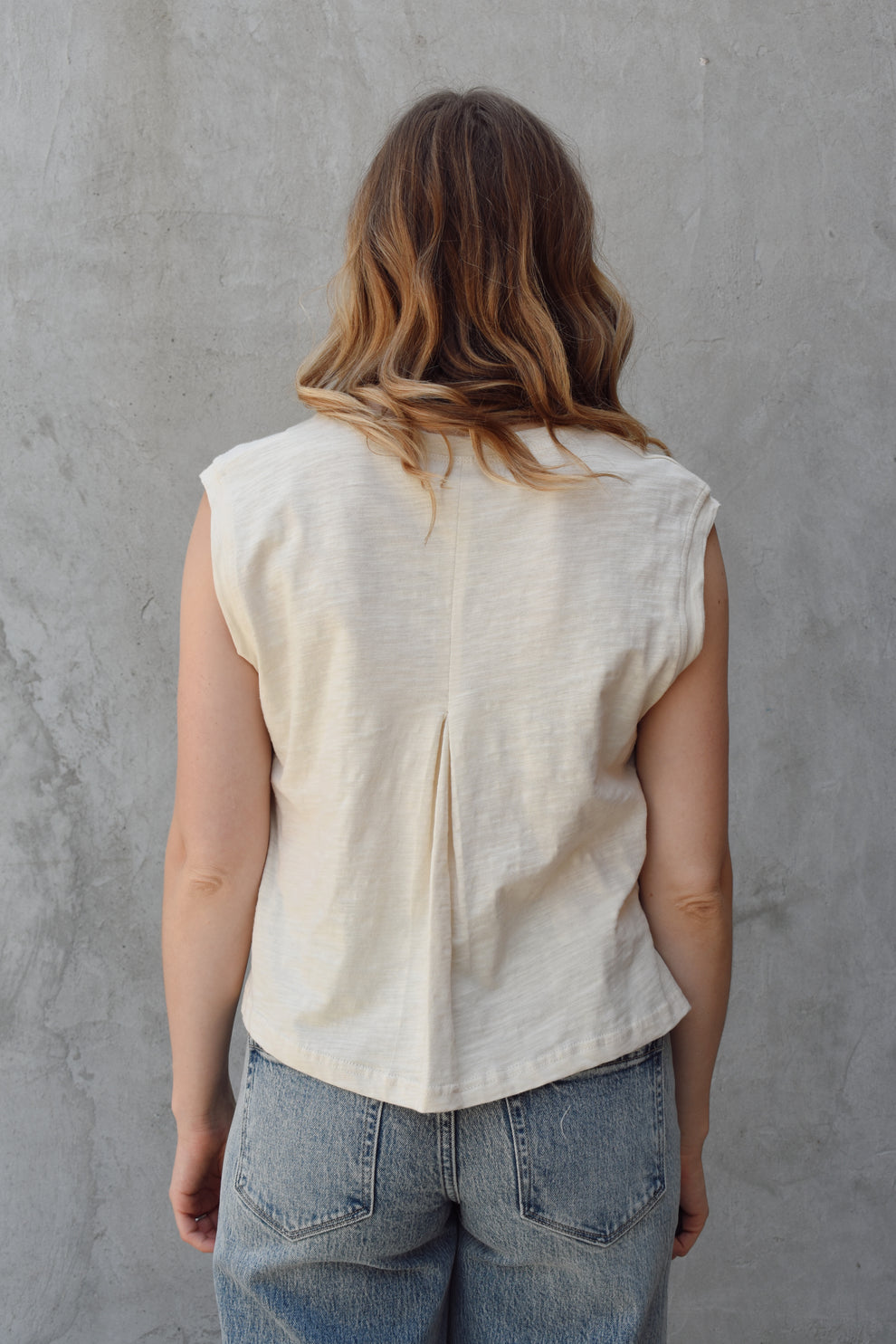Miou Muse Boxy Cotton Top (S)
