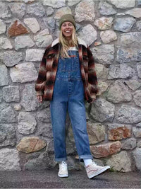 Billabong Denim Overalls (S)