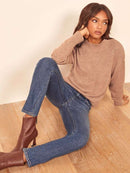 Reformation Camel Sweater (L)