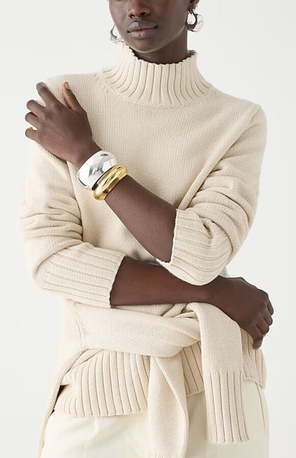 J.Crew Cotton Turtleneck Sweater (XS)