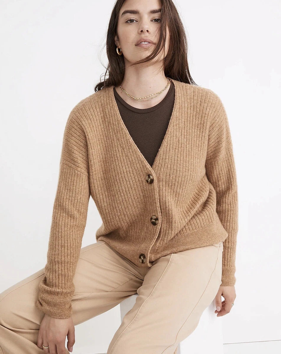 Madewell Camel Wool Sweater (XXS-S)