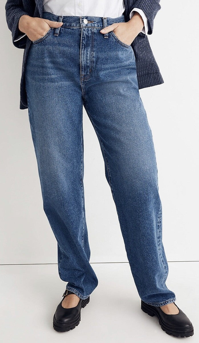 Madewell Baggy Straight Jeans (26)