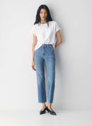 Denim Forum Arlo Straight Jeans (26)