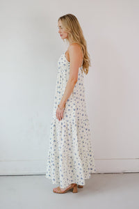 Carly Jean Floral Maxi Dress (M)
