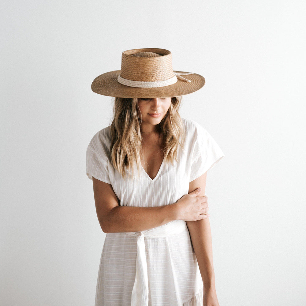 Gigi Pip Circle Straw Hat (S/M)