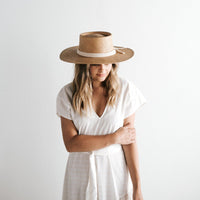 Gigi Pip Circle Straw Hat (S/M)