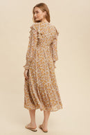 NEW Shop Stevie Floral Midi Dress (L)