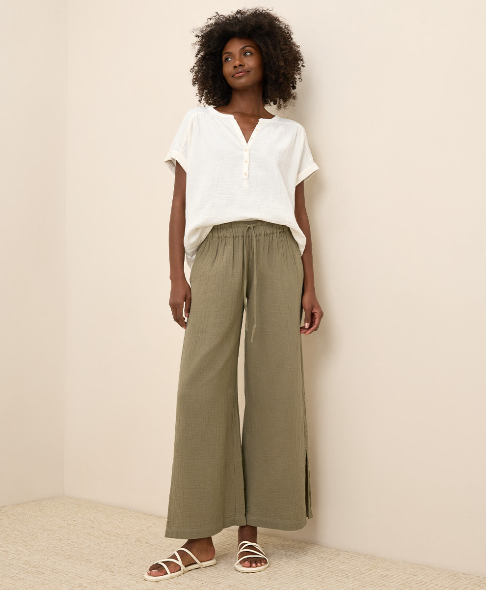 Pact Organic Cotton Gauze Top (XL)
