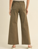 Miou Muse Brown Wide Leg Jeans (S)
