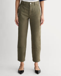 Quince Green Barrel Pants (14)