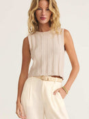Z Supply Textured Knit Tank (L)